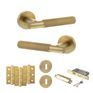 Senza Pari Rosarno Door Handle Pack (3 Lever Lock Set) additional 13