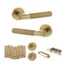 Senza Pari Rosarno Door Handle Pack (Bathroom Set) additional 12
