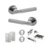 Senza Pari Rosarno Door Handle Pack (Euro Lock Set) additional 14