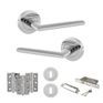 STATUS Alabama Door Handle Pack (3 Lever Lock Set) additional 31