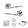 STATUS Alabama Door Handle Pack (3 Lever Lock Set) additional 36