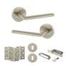 STATUS Alabama Door Handle Pack (3 Lever Lock Set) additional 7