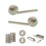 STATUS Alabama Door Handle Pack (3 Lever Lock Set) additional 12