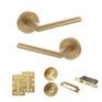 STATUS Alabama Door Handle Pack (Bathroom Set) additional 3
