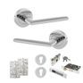 STATUS Alabama Door Handle Pack (Euro Lock Set) additional 36