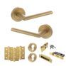 STATUS Alabama Door Handle Pack (Euro Lock Set) additional 2