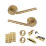 STATUS Alabama Door Handle Pack (Euro Lock Set) additional 6