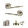 STATUS Alabama Door Handle Pack (Latch Set) additional 1