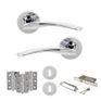 STATUS Arizona Door Handle Pack (3 Lever Lock Set) additional 1