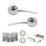 STATUS Arizona Door Handle Pack (3 Lever Lock Set) additional 4