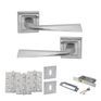 STATUS California Door Handle Pack (3 Lever Lock Set) additional 4
