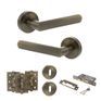 STATUS Carolina Door Handle Pack (3 Lever Lock Set) additional 28