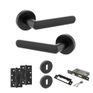 STATUS Carolina Door Handle Pack (3 Lever Lock Set) additional 29