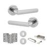 STATUS Carolina Door Handle Pack (3 Lever Lock Set) additional 32