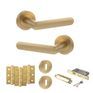 STATUS Carolina Door Handle Pack (3 Lever Lock Set) additional 2