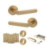 STATUS Carolina Door Handle Pack (3 Lever Lock Set) additional 3