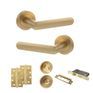 STATUS Carolina Door Handle Pack (Bathroom Set) additional 3