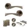 STATUS Colorado Door Handle Pack (3 Lever Lock Set) additional 30