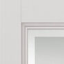 JB Kind Belton 1 Light Etched Glazed White Primed Internal Door additional 3