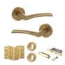 STATUS Indiana Door Handle Pack (3 Lever Lock Set) additional 31