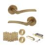 STATUS Indiana Door Handle Pack (3 Lever Lock Set) additional 33