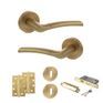 STATUS Indiana Door Handle Pack (3 Lever Lock Set) additional 36