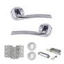 STATUS Indiana Door Handle Pack (3 Lever Lock Set) additional 10