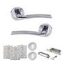 STATUS Indiana Door Handle Pack (3 Lever Lock Set) additional 3