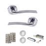 STATUS Indiana Door Handle Pack (3 Lever Lock Set) additional 6