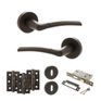 STATUS Indiana Door Handle Pack (3 Lever Lock Set) additional 14