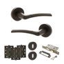 STATUS Indiana Door Handle Pack (3 Lever Lock Set) additional 15