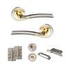 STATUS Indiana Door Handle Pack (Bathroom Set) additional 1