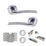 STATUS Indiana Door Handle Pack (Euro Lock Set) additional 10
