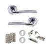 STATUS Indiana Door Handle Pack (Euro Lock Set) additional 5