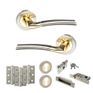 STATUS Indiana Door Handle Pack (Euro Lock Set) additional 7