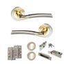 STATUS Indiana Door Handle Pack (Euro Lock Set) additional 11