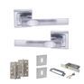 STATUS Kansas Door Handle Pack (3 Lever Lock Set) additional 3
