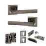 STATUS Kansas Door Handle Pack (Euro Lock Set) additional 14