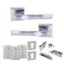 STATUS Kansas Door Handle Pack (Euro Lock Set) additional 5