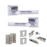 STATUS Kansas Door Handle Pack (Euro Lock Set) additional 3