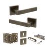 STATUS Montana Door Handle Pack (3 Lever Lock Set) additional 26