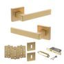 STATUS Montana Door Handle Pack (3 Lever Lock Set) additional 46
