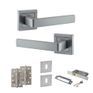 STATUS Montana Door Handle Pack (3 Lever Lock Set) additional 6