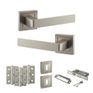 STATUS Montana Door Handle Pack (3 Lever Lock Set) additional 8
