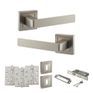STATUS Montana Door Handle Pack (3 Lever Lock Set) additional 9