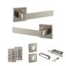 STATUS Montana Door Handle Pack (3 Lever Lock Set) additional 12