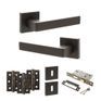 STATUS Montana Door Handle Pack (3 Lever Lock Set) additional 20