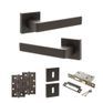 STATUS Montana Door Handle Pack (3 Lever Lock Set) additional 24