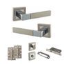 STATUS Montana Door Handle Pack (Bathroom Set) additional 16