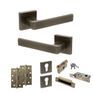 STATUS Montana Door Handle Pack (Euro Lock Set) additional 29